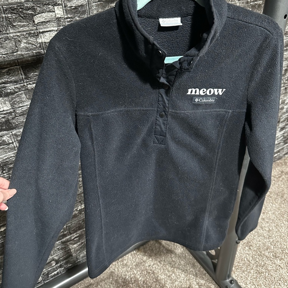 Columbia Midnight Black Fleece Jacket